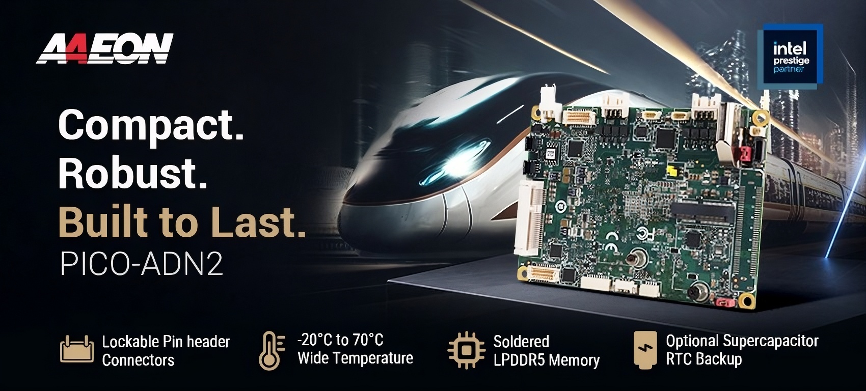 AAEON Release PICO-ADN2, a Robust 2.5&rdquo; Single-Board for Space-Constrained Rugged Deployments